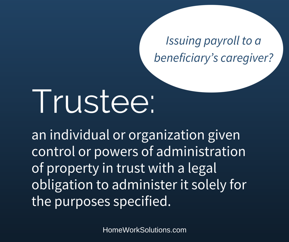 Trustee definition